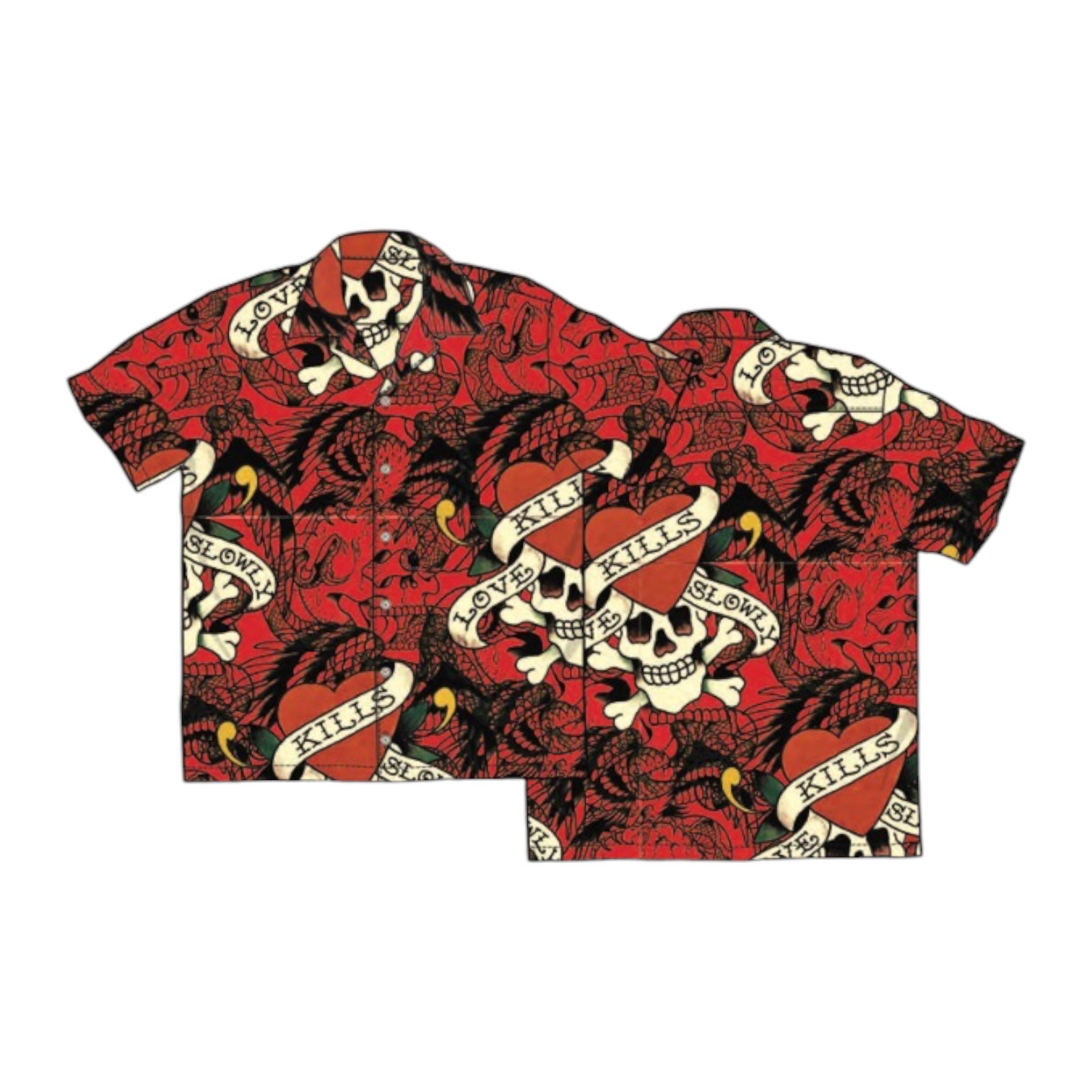 ED HARDY: Skull Camp Shirt 3